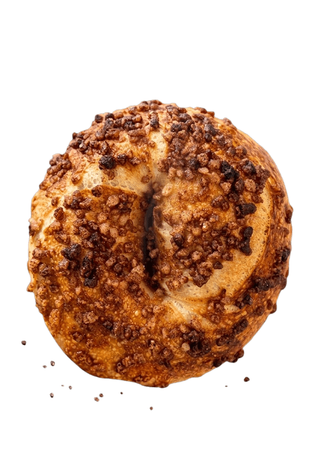 Cinnamon crunch bagel